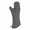 San Jamar Bestguard Oven Mitt, 17 in., WebGuard Plus Fabric, Black, Pair 800FG17-BK - alternate 5